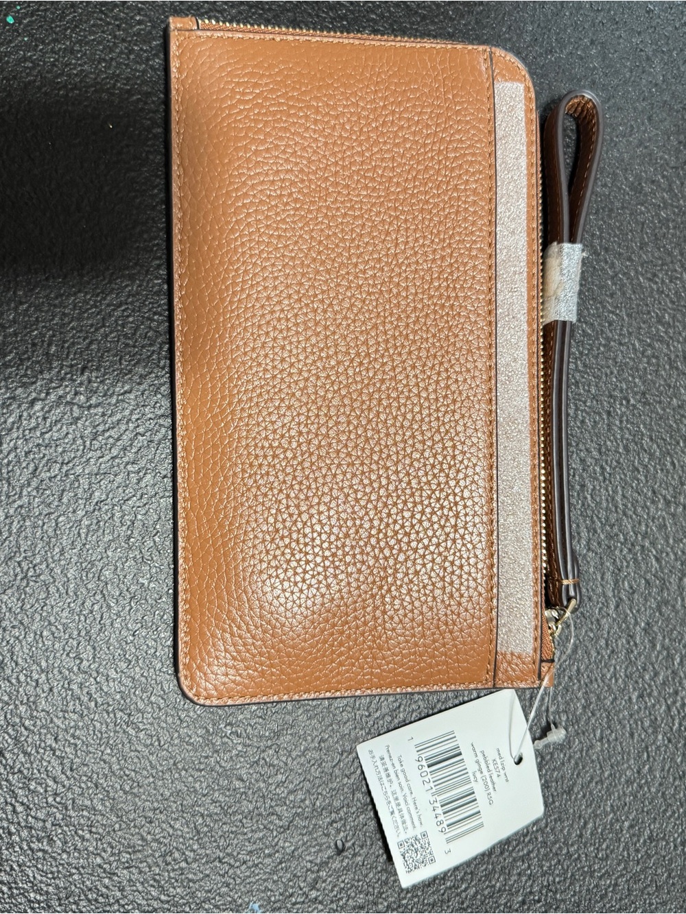 kate spade Tan Pebbled Leather Wristlet - Picture 3 of 5